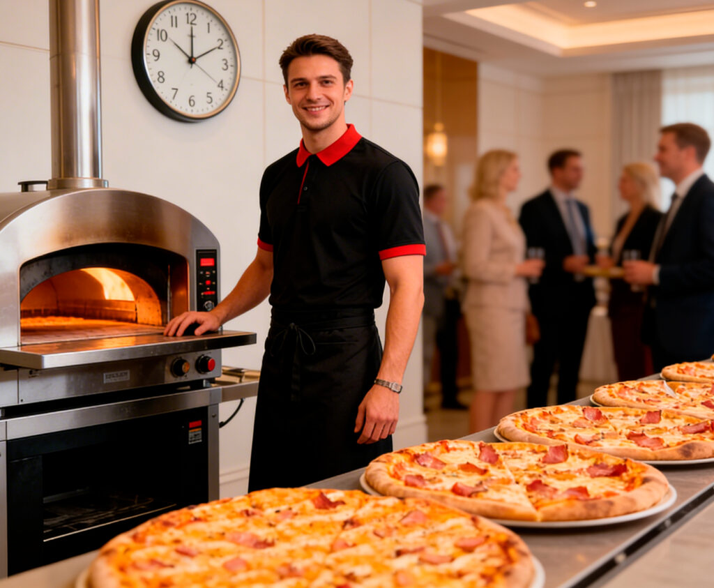 Pizza para empresas: quem assume o controle quando o horário importa